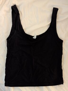 NWOT Parade Black Tank Top Size S